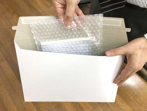 ゆうパケットの梱包 ゆうパケットの梱包